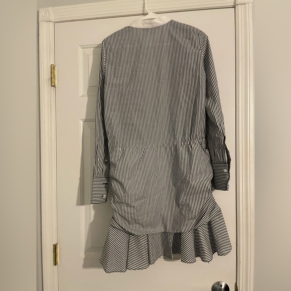 Veronica Beard Striped Shirtdress - Picture 5 of 5